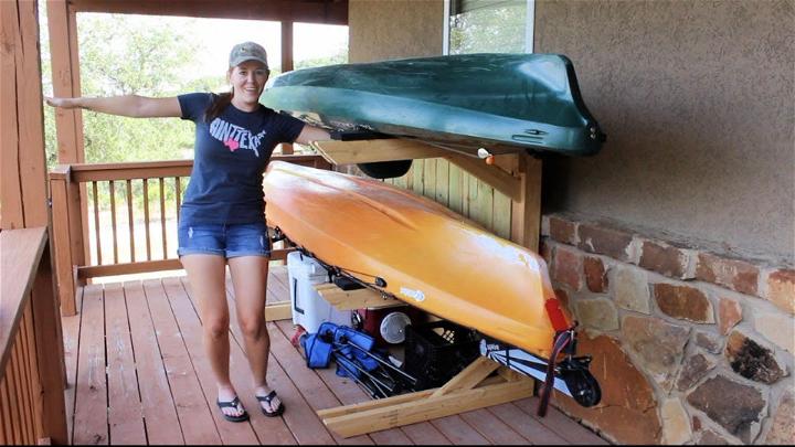 Build Your Own Kayak Rack