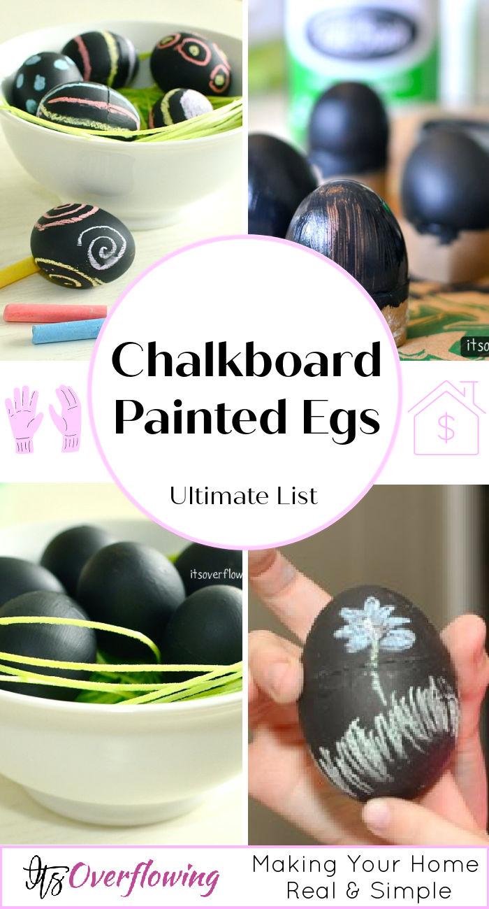DIY painted eggs