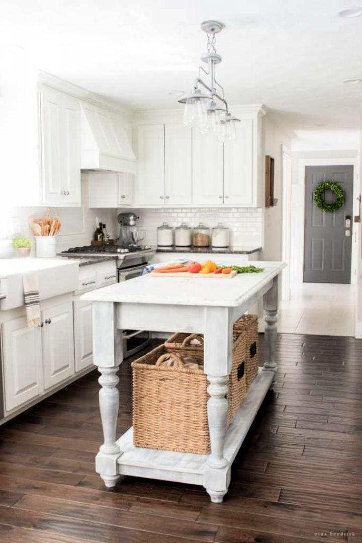 How to Make a Furniture Style Kitchen Island