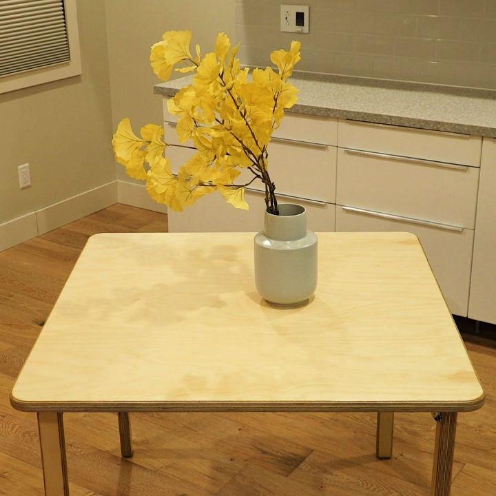 How to Make a Wood Folding Table