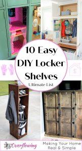 DIY Locker Organizers and Shelves (10 Locker Shelf Ideas)