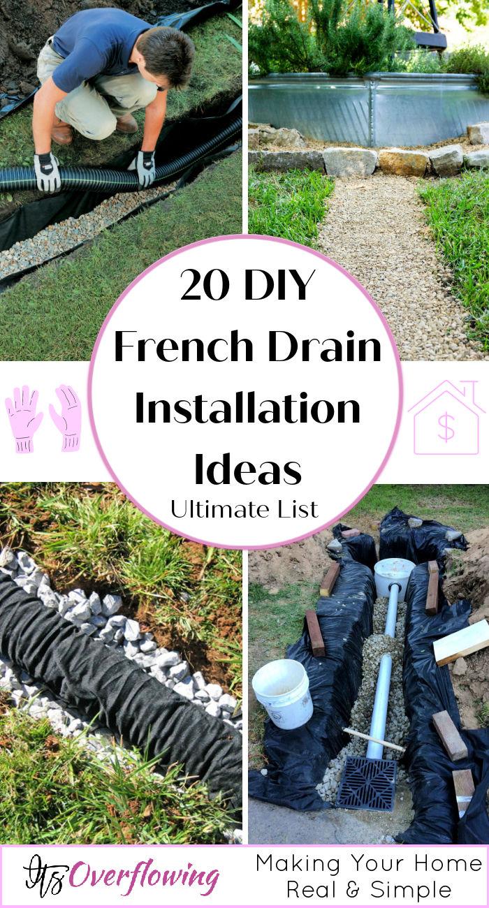 20 Easy DIY French Drain Installation Guides To Save Money