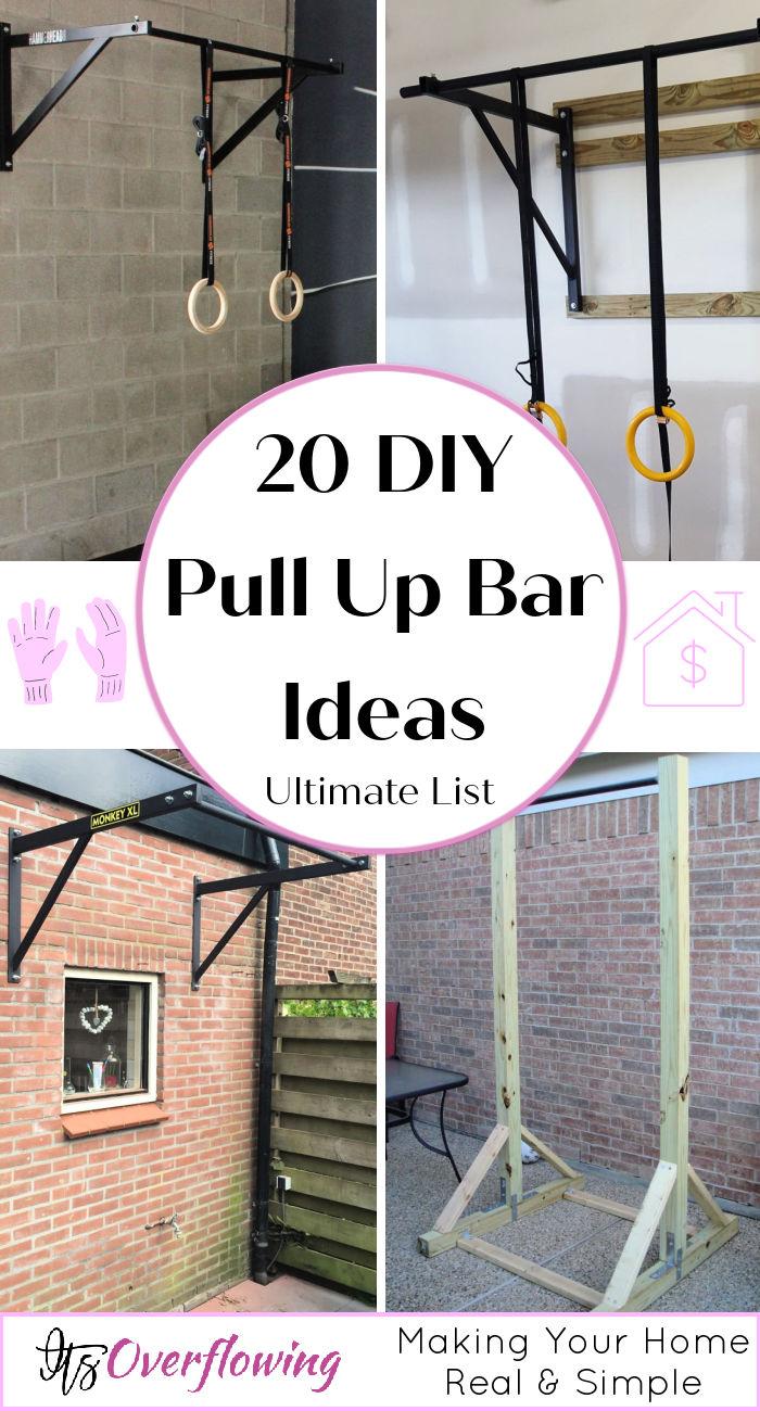 20 DIY Pull Up Bar Ideas