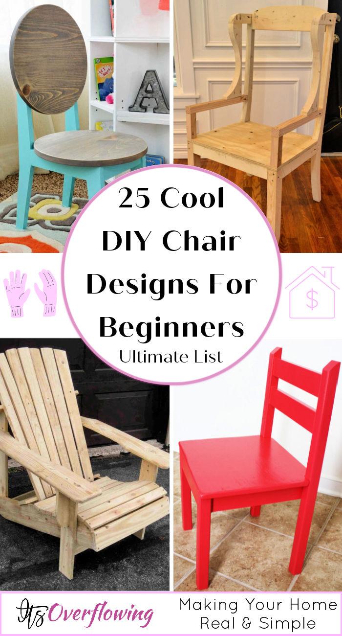 25 Easy Diy Chair Plans To Build A Comfy Chair