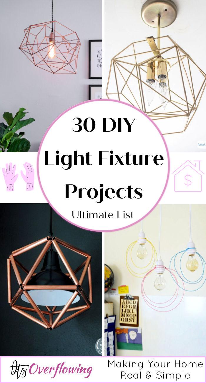 30 DIY Light Fixture Projects