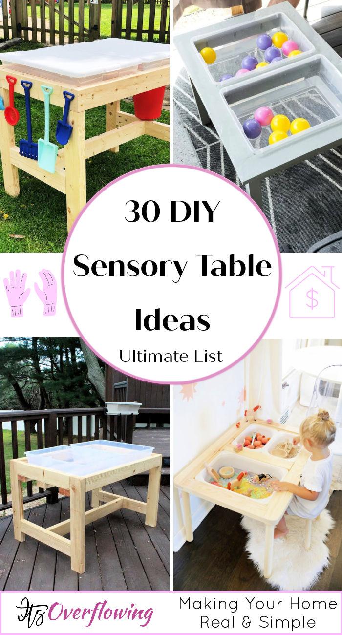 30 DIY Sensory Table Ideas