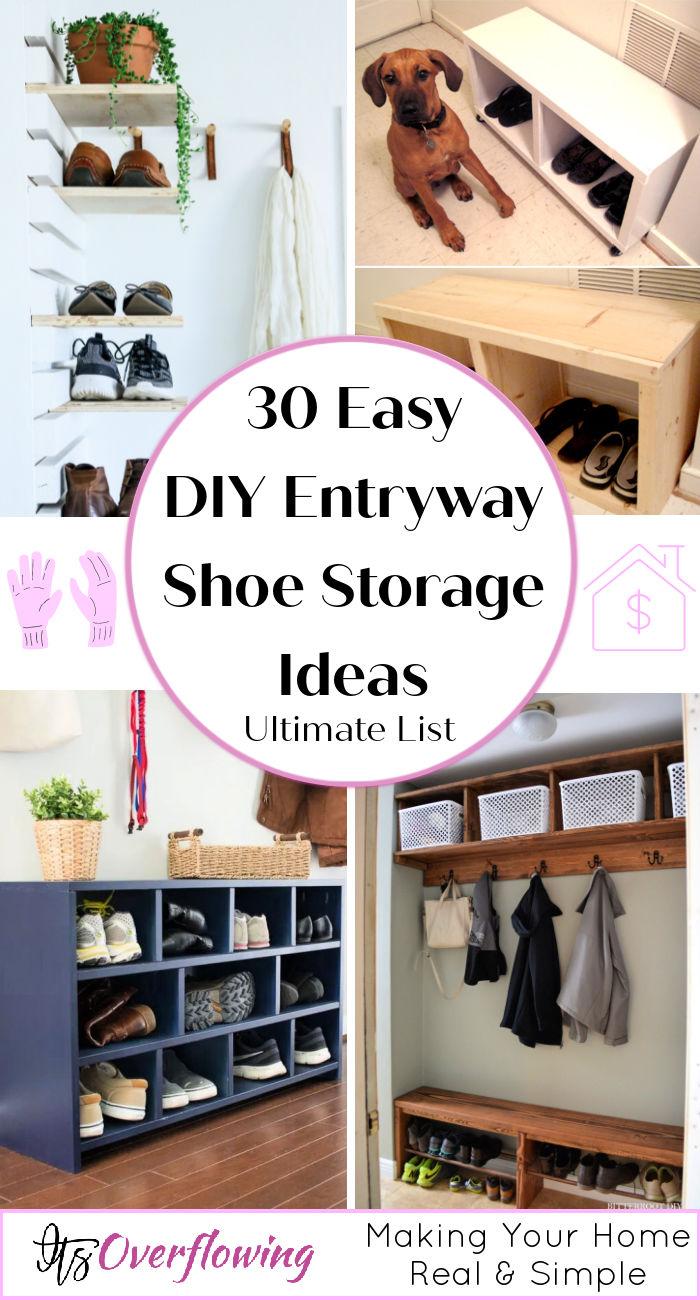 30 Easy Entryway Shoe Storage Ideas30 entryway shoe storage ideas for small and large spaces