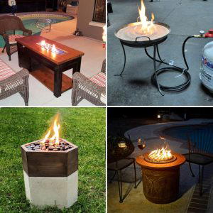 DIY Gas Fire Pit Plans