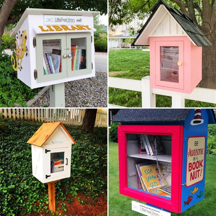 30 DIY Little Free Library Plans You Can Build