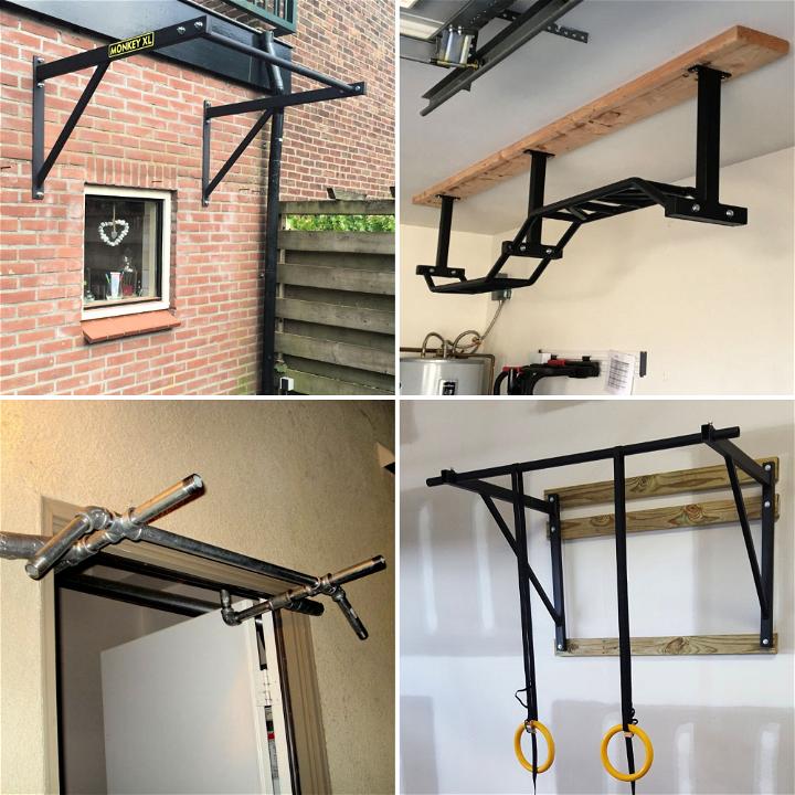 20 Homemade DIY Pull Up Bar Ideas (How to Build)