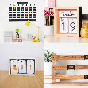 Easy DIY Calendar Ideas