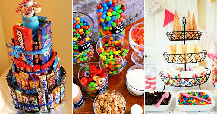 diy candy bar ideas and designs