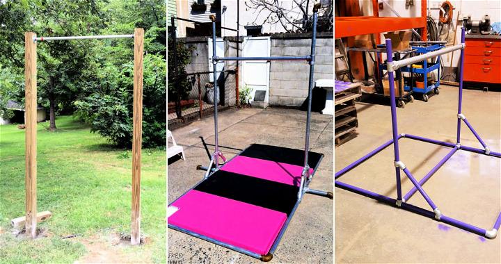 diy gymnastics bar projects and ideas
