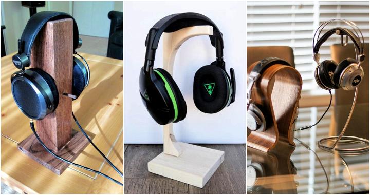 diy headphone stand projects