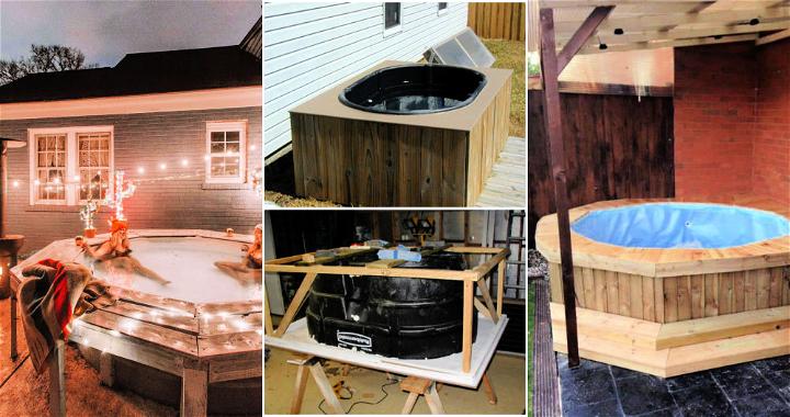 diy hot tub projects and ideas