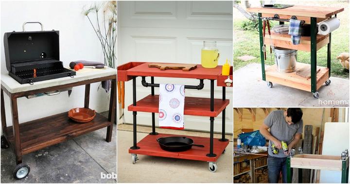 easy diy grill station plans