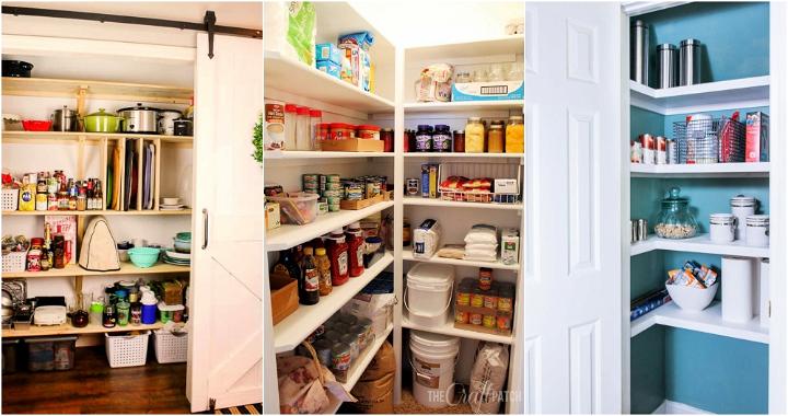 easy diy pantry shelves ideas for your home