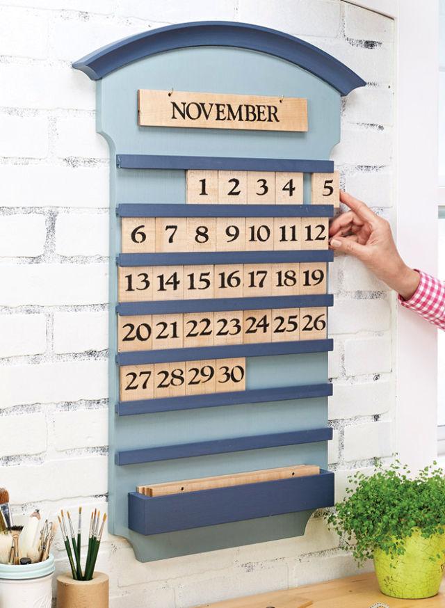 Build a Perpetual Wall Calendar