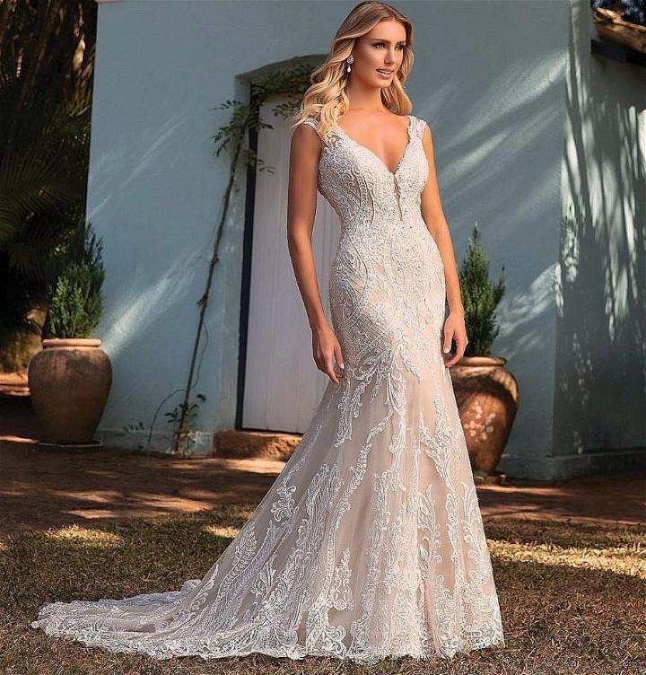 Cheap And Unique Wedding Dress