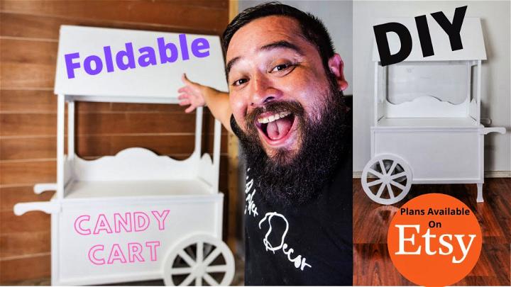 DIY Foldable Candy Cart