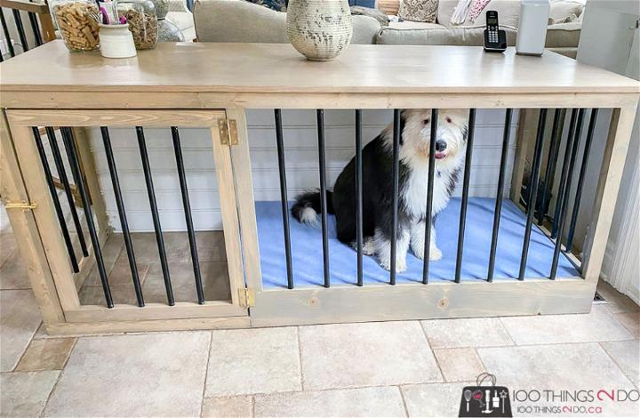 Handmade Dog Crate for Large Breed Dogs