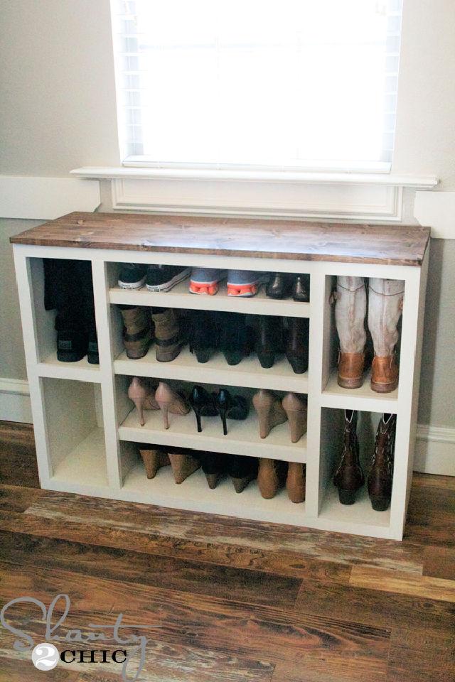 How to Build an Entryway Shoe Storage Cabinet