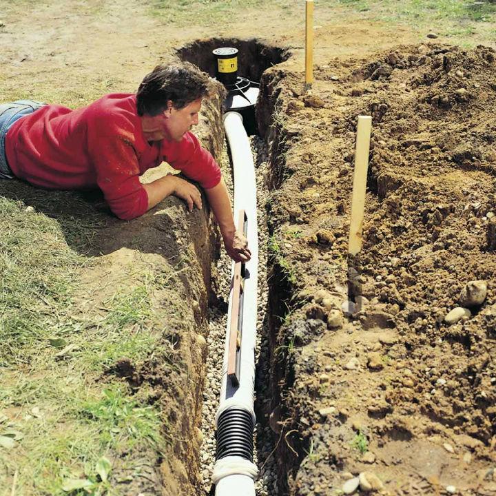 Installing an In Ground Backyard Drainage System