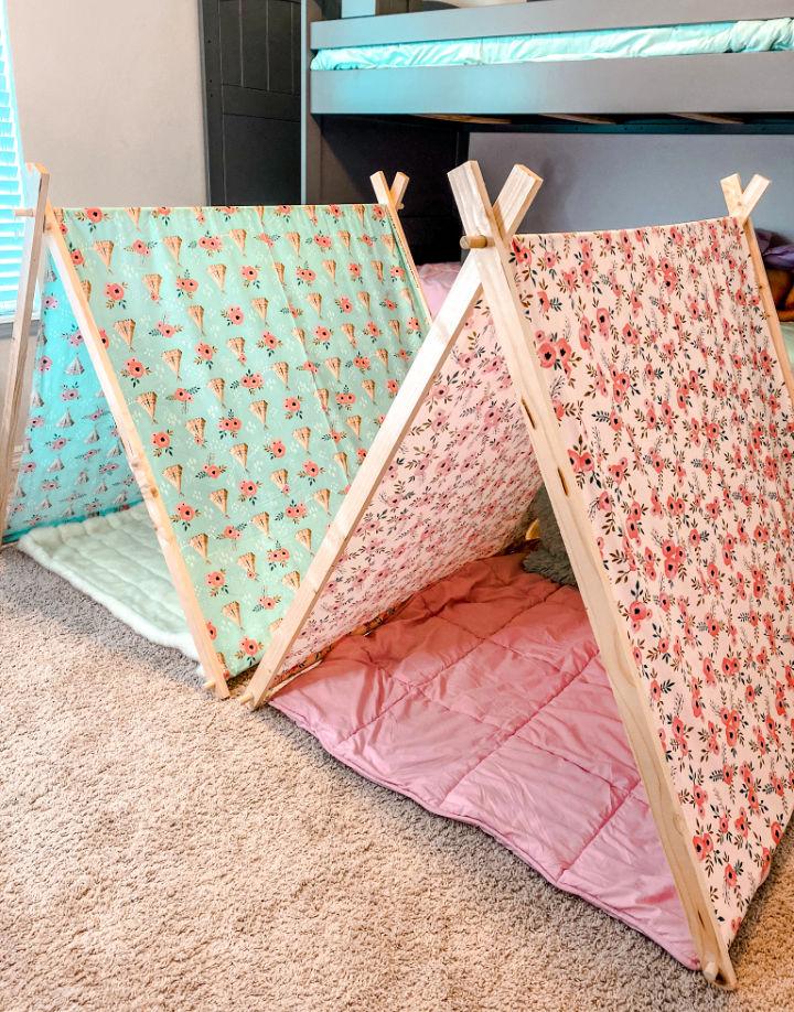 No Sew DIY Play Tent
