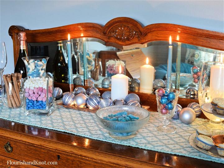 Sweet and Sparkly New Year’s Eve Candy Buffet