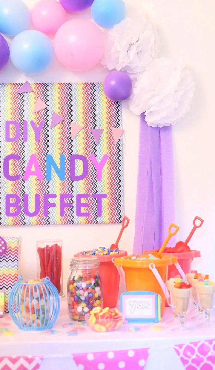 Whimsical Candy Buffet Ideas