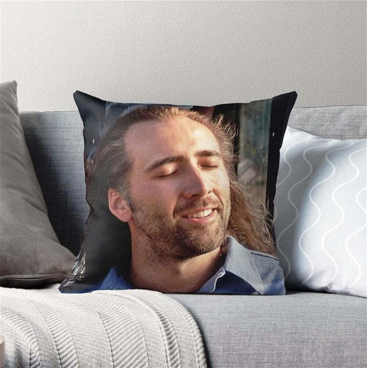 How to Make Nicolas Cage Pillows from Scratch