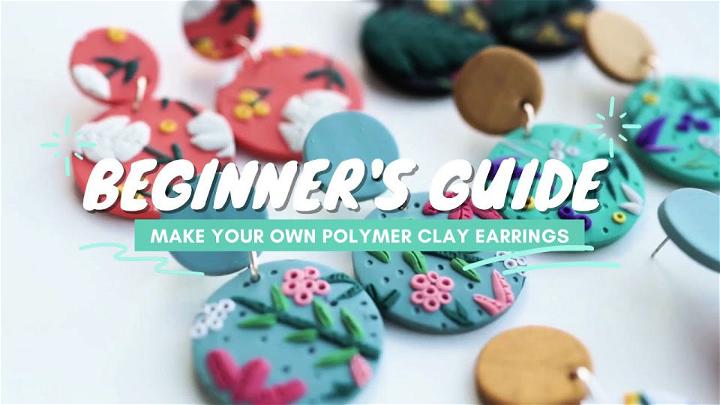DIY Polymer Clay Earrings for Beginners