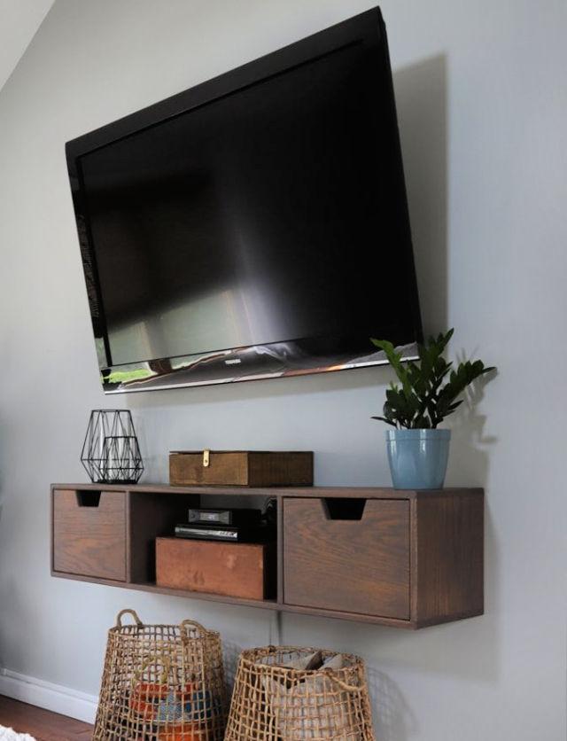 How to Make a Floating TV Stand