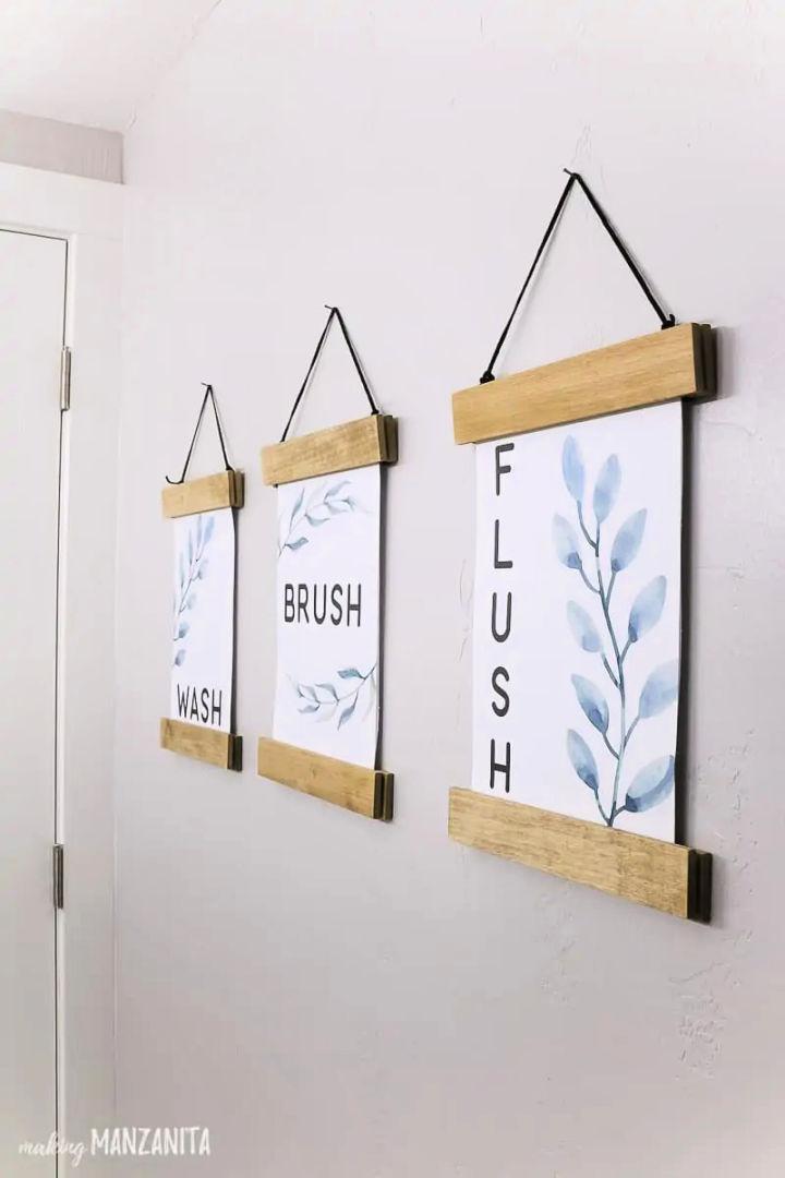 How to Make a Poster Frame for Printables