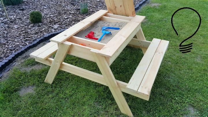 Make a Sandbox Picnic Table