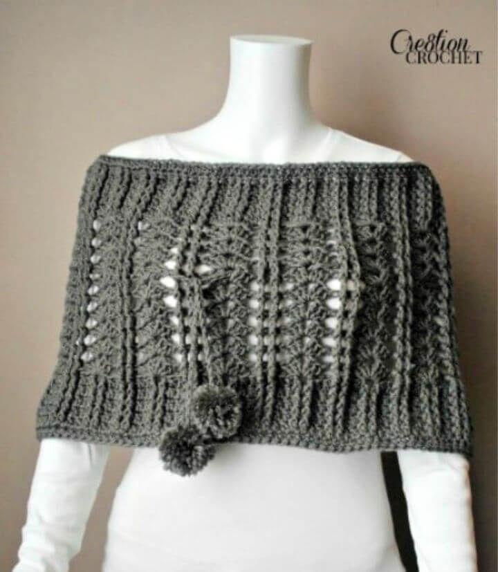 Crochet Cathedral Convertible Cowl Pattern
