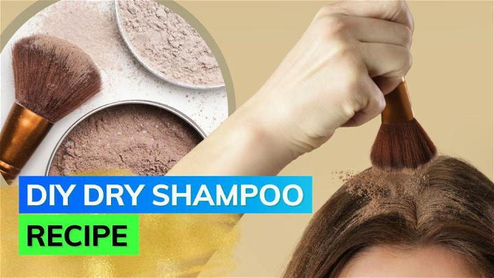 DIY Dry Shampoo With Common Kitchen Ingredients