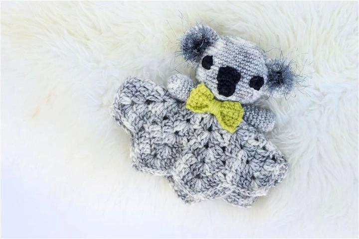 Free Crochet Koala Lovey Pattern