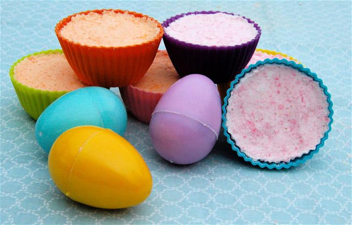 Homemade Scented Fizzy Bath Bombs