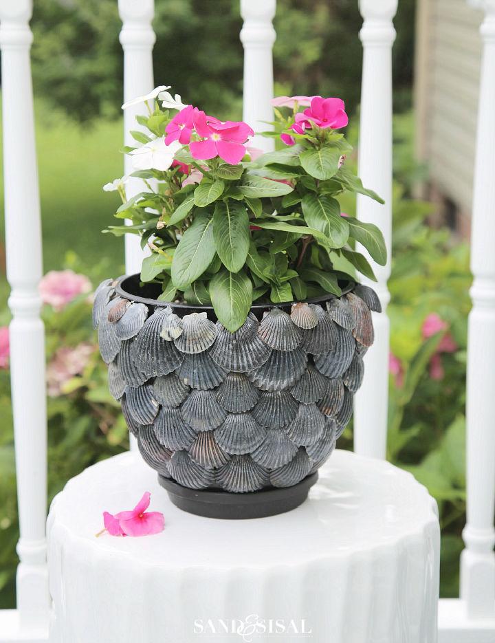 Make Your Own Shell Planter