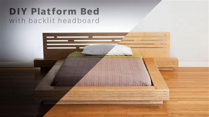 Modern Plywood Platform Bed Plan