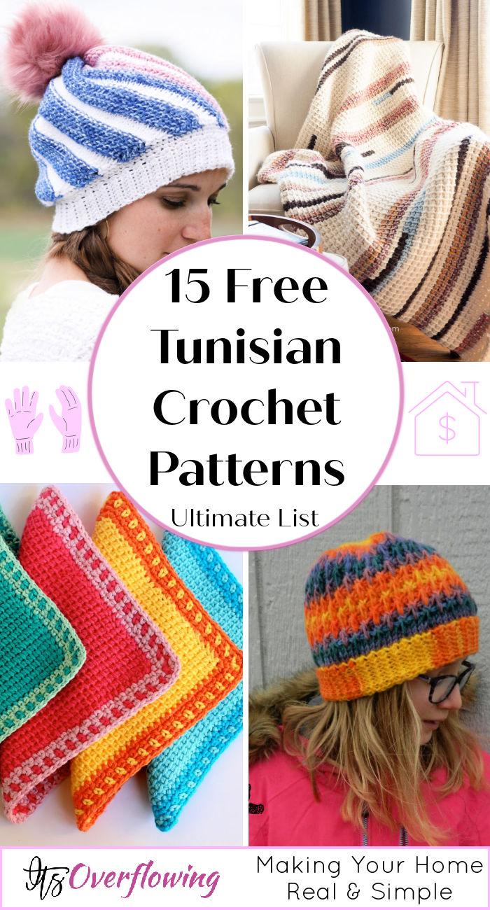 tunisian crochet patterns free