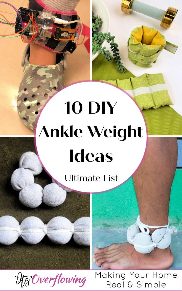 easy diy ankle weights