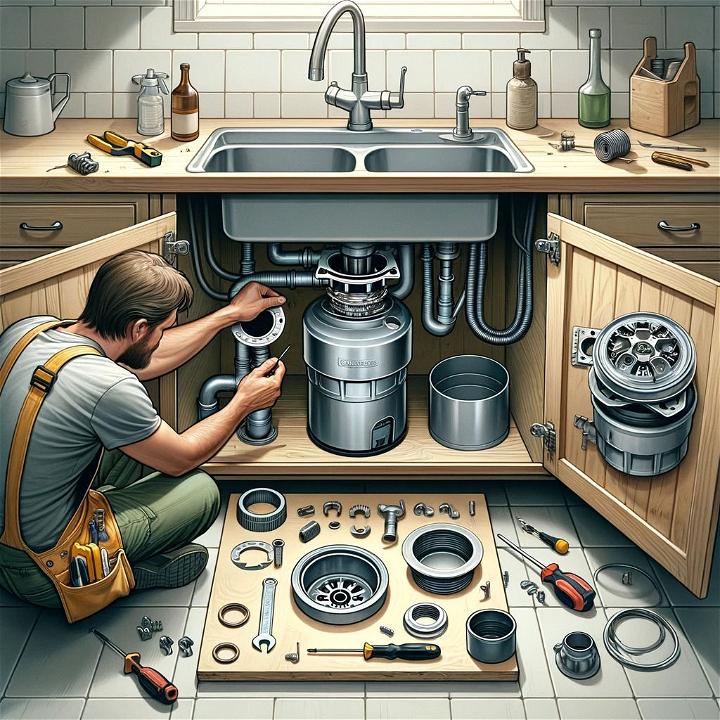 how to install a garbage disposal