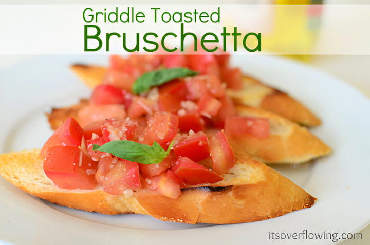 griddle toasted bruschetta recipe