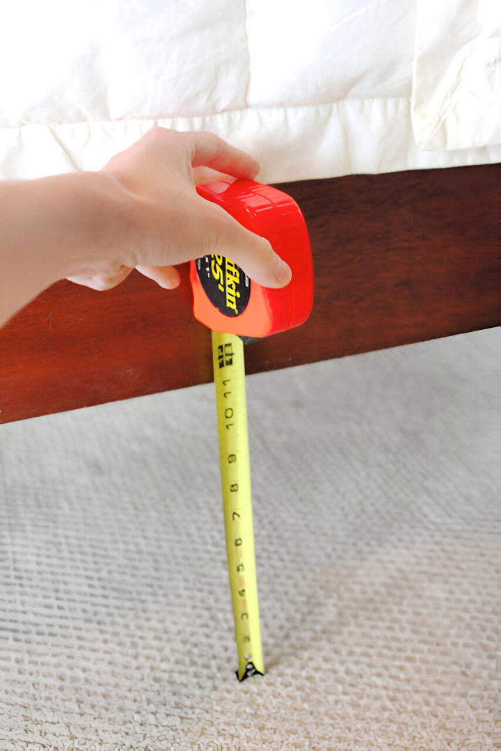 measure underbed clearance