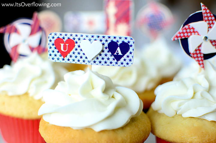 simple diy cupcake picks