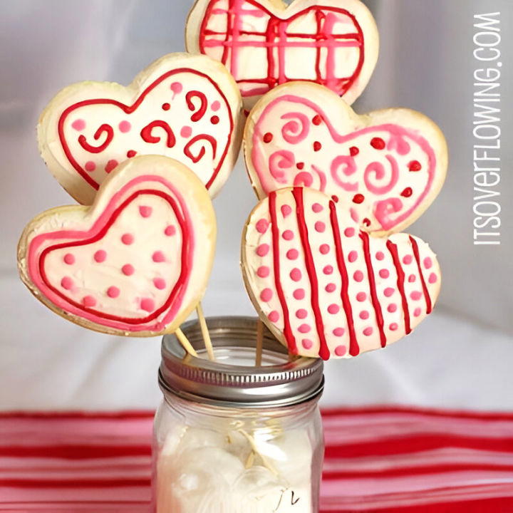 valentine's day cookie bouquet recipe