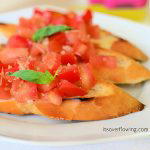 Fabulous Griddle Toasted Bruschetta Recipe