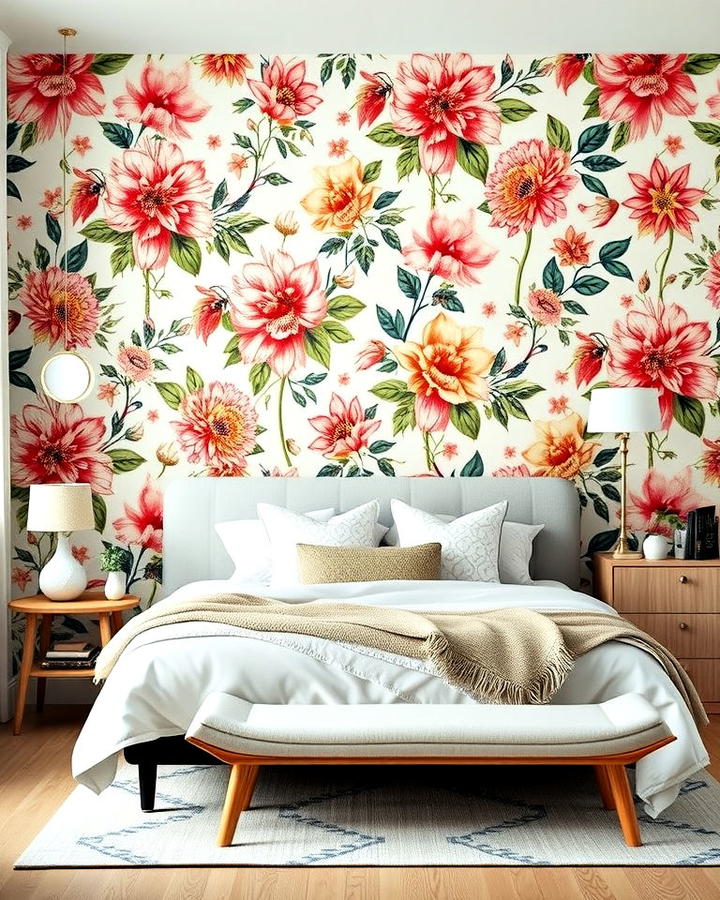 18 Accent Walls with Bold Wallpaper